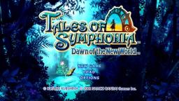 Tales of Symphonia: Dawn of the New World Title Screen